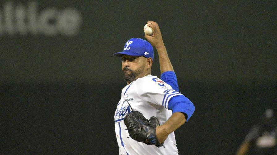 Valdez, el as del Licey que encontró espacio tras los 30 años Valdez, el as del Licey que encontró espacio tras los 30 años