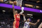 Hawks vencen a Kings con ataque tardío de Huerter Hawks vencen a Kings con ataque tardío de Huerter