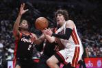 Heat supera la ausencia de Butler y gana a Portland Heat supera la ausencia de Butler y gana a Portland
