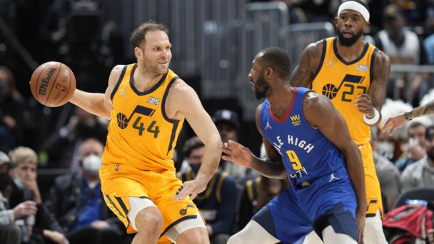 Jazz se impone a Nuggets con 36 tantos de Bogdanovic