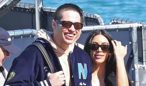 Kim Kardashian y Pete Davidson no esconden su amor en viaje a Las Bahamas