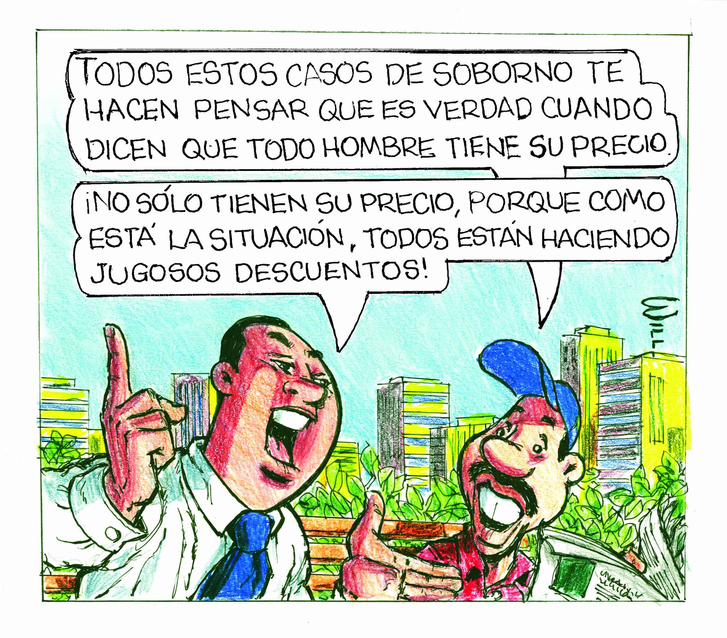 Caricatura de Rosca Izquierda 7 enero 2022