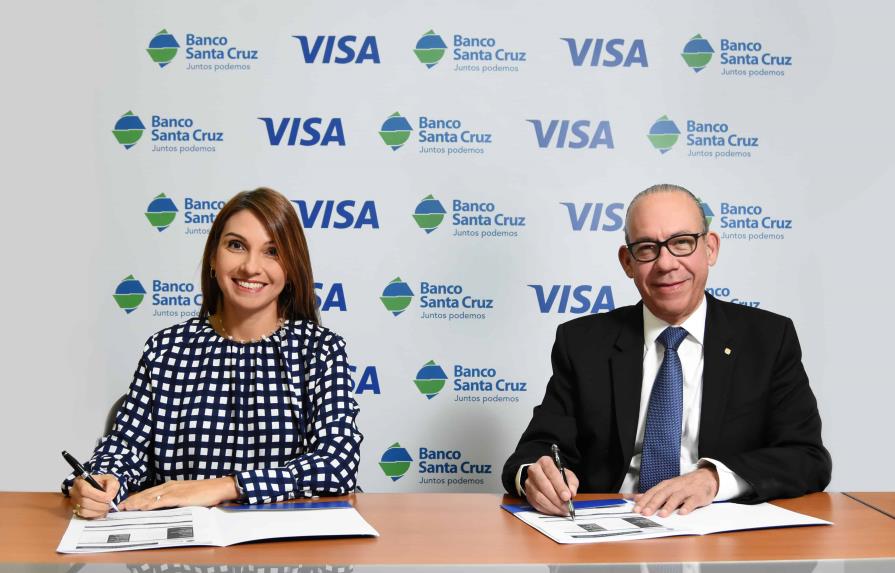 Visa y Banco Santa Cruz trabajarán en innovaciones de pagos digitales