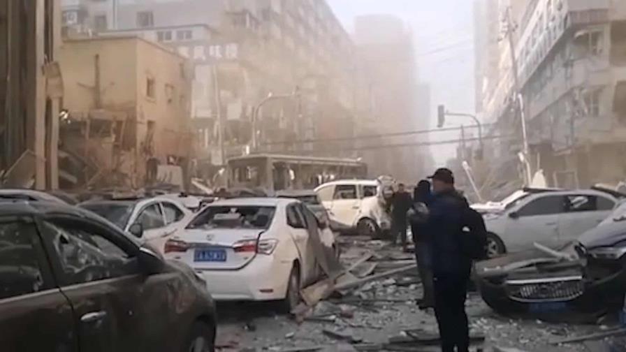Al menos 3 muertos en explosión de gas en una cafetería en el centro de China