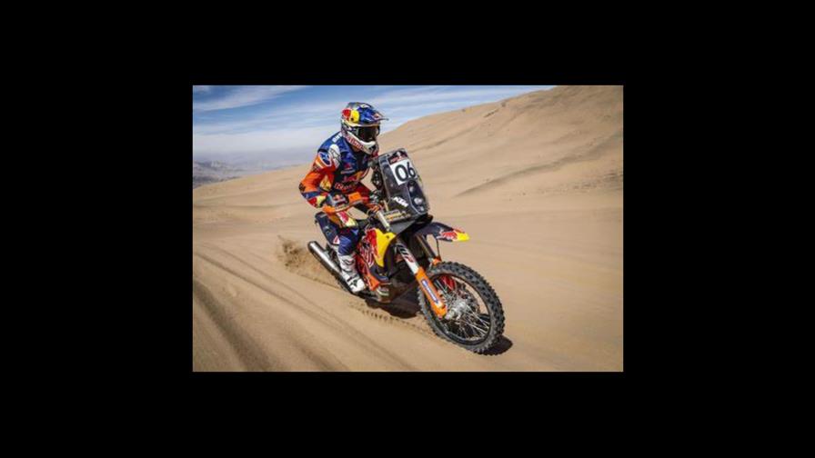 Sanders gana la etapa neutralizada en motos; Sunderland aumenta el liderato Sanders gana la etapa neutralizada en motos; Sunderland aumenta el liderato