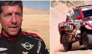 El español Terranova termina primero de la sexta etapa del Dakar en autos