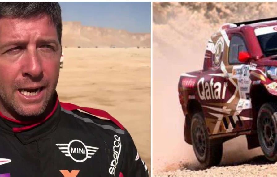 El español Terranova termina primero de la sexta etapa del Dakar en autos