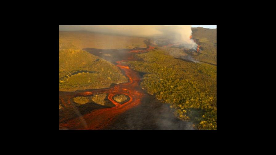 Nueva erupción en volcán Wolf de Islas Galápagos