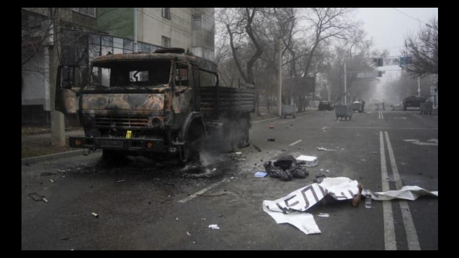 164 personas murieron en una semana de protestas en Kazajistán