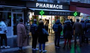 Francia roza los 300,000 contagios y las hospitalizaciones siguen al alza