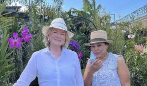Orquidomus recibe la visita de Martha Stewart