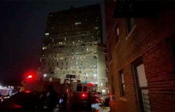 Una estufa eléctrica, probable causa de incendio en Nueva York