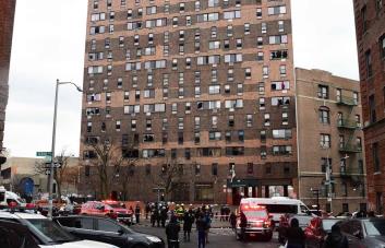 Dos dominicanos cuentan cómo sobrevivieron a incendio en edificio en el Bronx