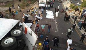 Dan visas humanitarias a 73 migrantes heridos en accidente vial en México