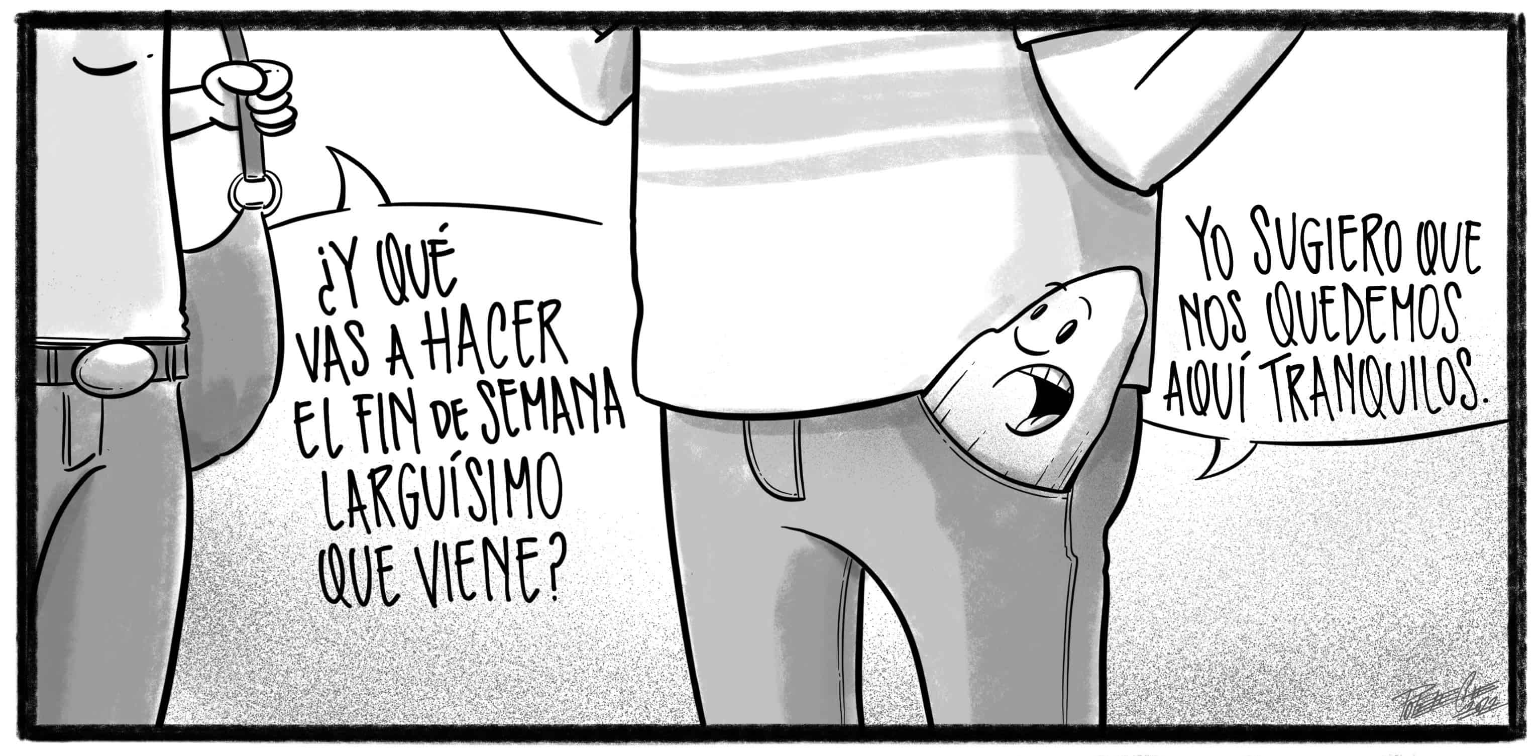 Caricatura de Noticiero Poteleche 12 enero 2022