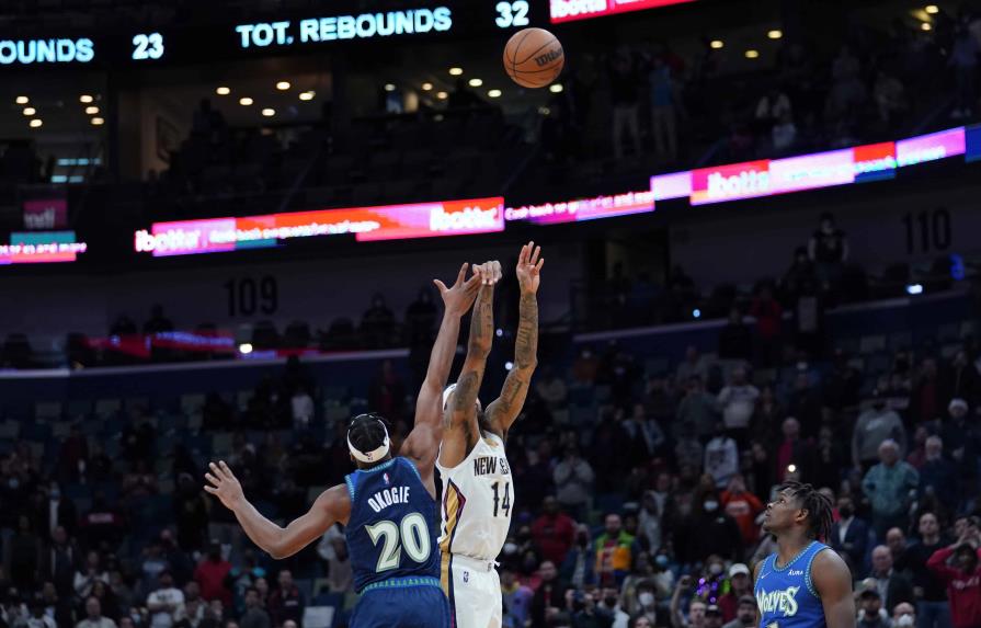 VIDEO | Pelicans superan a Timberwolves con tres triples de Ingram