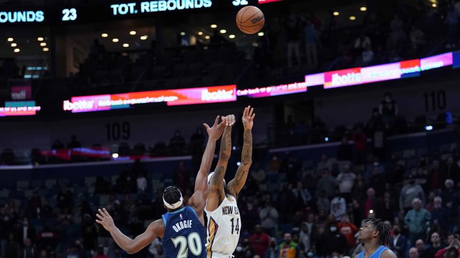 VIDEO | Pelicans superan a Timberwolves con tres triples de Ingram