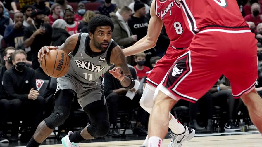 VIDEO | Durant, Harden guían a Nets a triunfo sobre Bulls