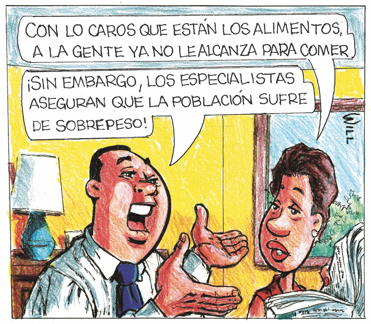 Caricatura de Rosca Izquierda 12 enero 2022