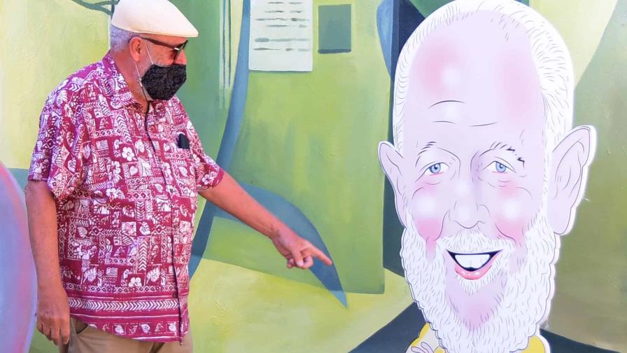 Develan mural en Jardín Botánico de Santiago en honor a Freddy Ginebra Develan mural en Jardín Botánico de Santiago en honor a Freddy Ginebra