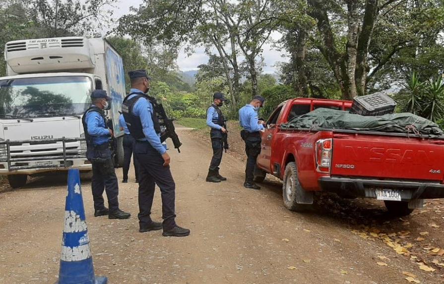 Honduras detiene a 59 migrantes irregulares y cuatro traficantes de personas
