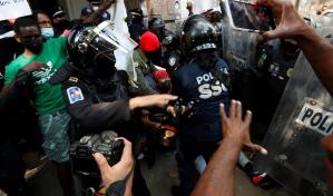 Migrantes haitianos piden su regularización en Ciudad de México