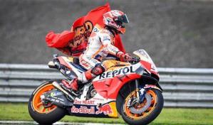 Marc M&aacute;rquez vuelve a subirse a una moto
