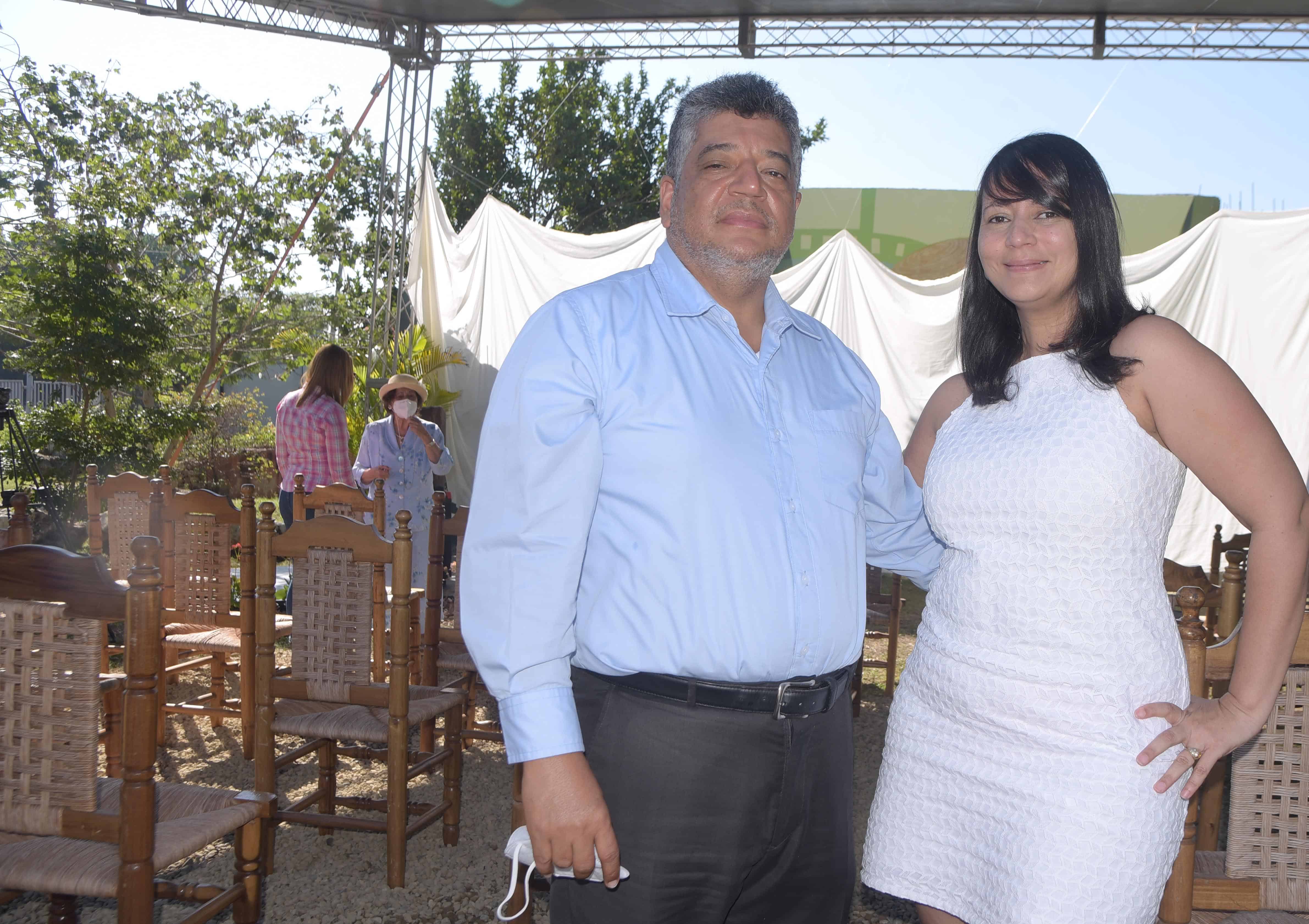 Saúl Abreu y Yanilsa Cruz.