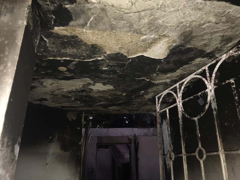 Casa donde los niños vivían 