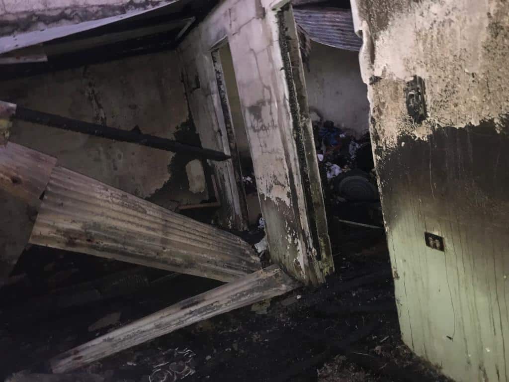 Casa donde los niños vivían 