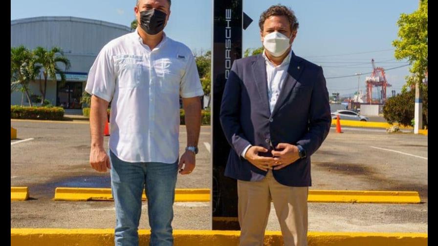 Inauguran en sede de Portuaria estación para carga de vehículos eléctricos