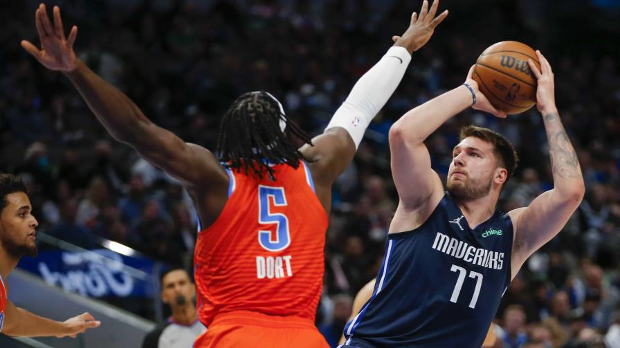 VÍDEO | Mavericks se imponen al Thunder con triple-doble de Doncic