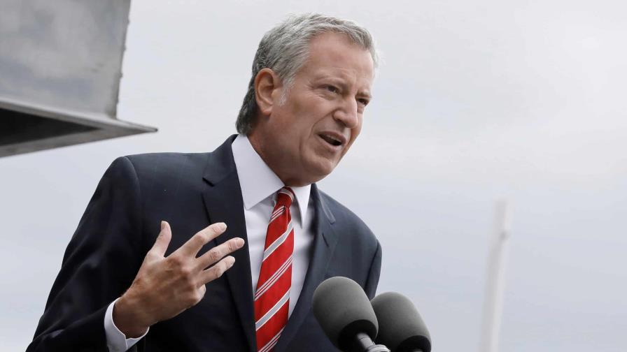 Exalcalde de Nueva York Bill De Blasio anuncia que no aspira a ser gobernador