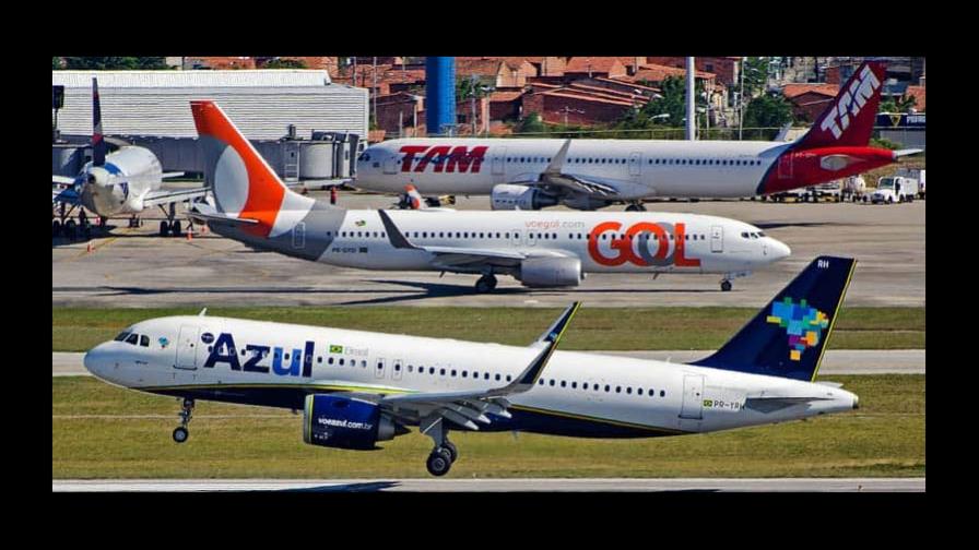 Brasil autoriza aerolíneas a reducir tripulaciones ante bajas por COVID-19