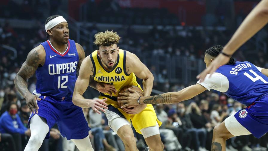 Chris Duarte anotó 24, pero Indiana cae ante los Clippers