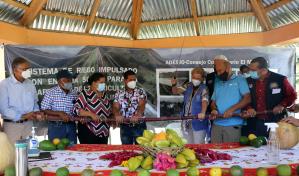 PNUD inaugura un sistema de agricultura sostenible en Azua