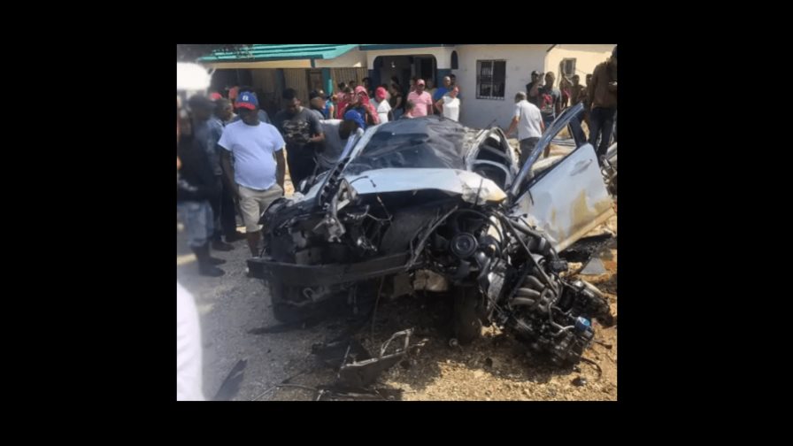 Accidente en carretera San Francisco de Macorís-Nagua deja cuatro muertos