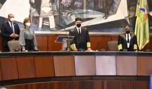 Destacan los logros del TSE durante audiencia solemne por su décimo aniversario