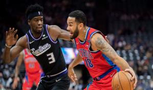 VÍDEO | Pistons vencen a Kings con una remontada tardía