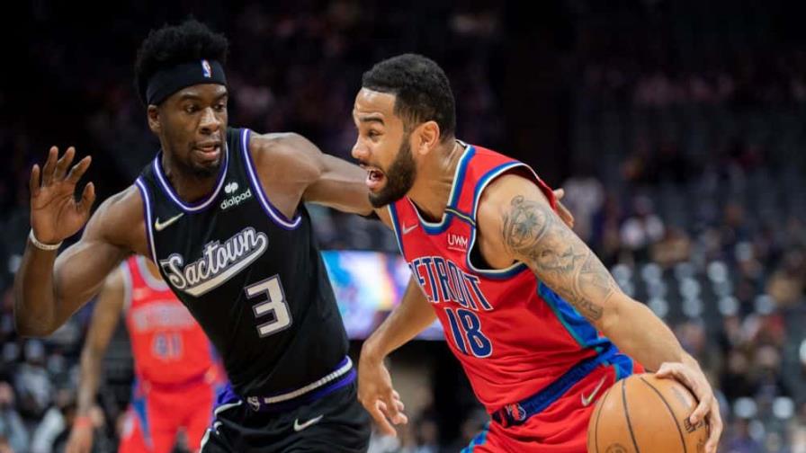 VÍDEO | Pistons vencen a Kings con una remontada tardía