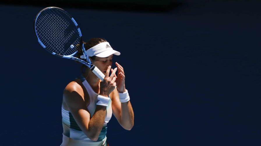 Adiós Garbiñe; Muguruza cae en Australia