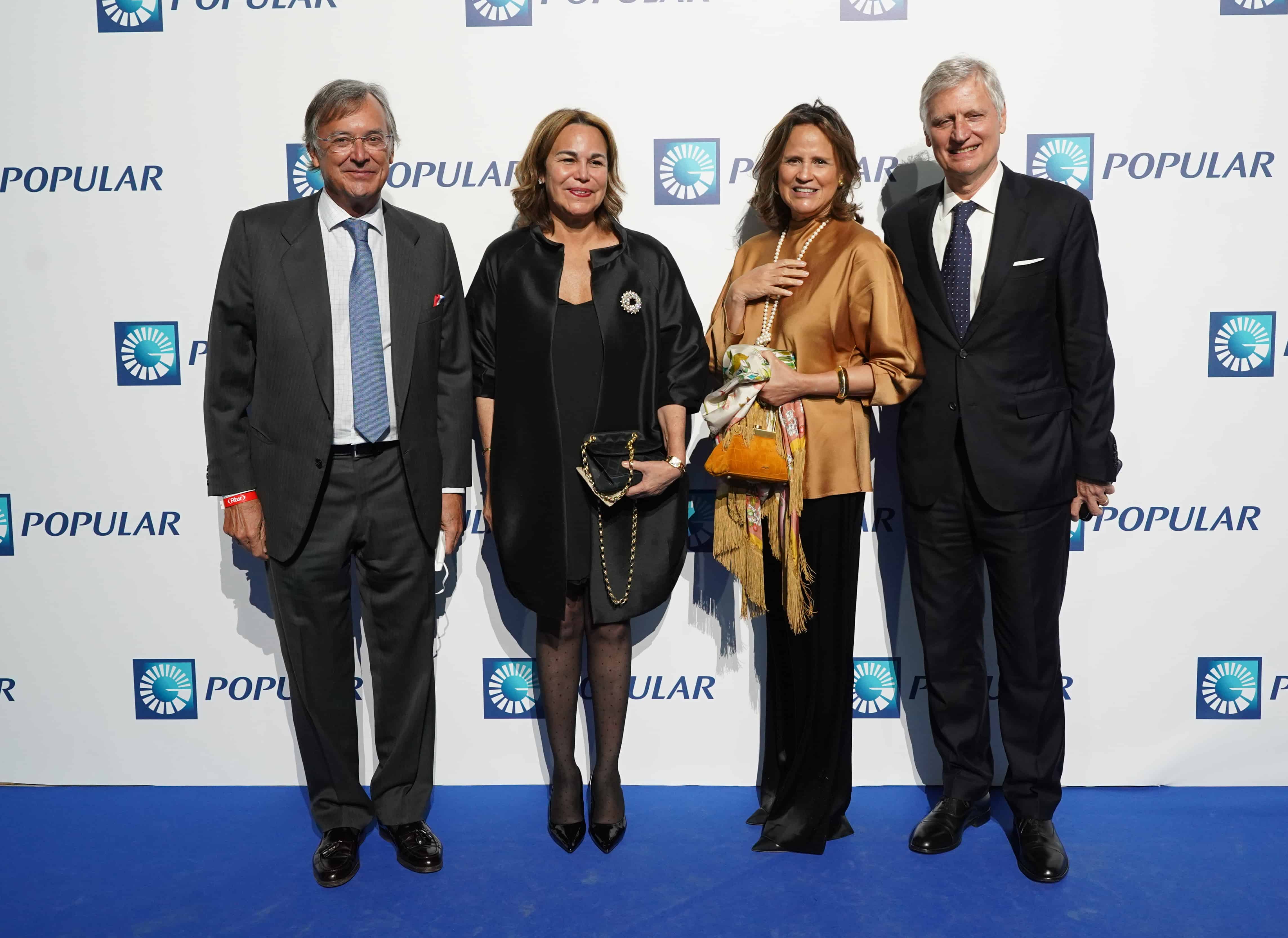 Antonio Pérez Fernández, Rosanna Rivera, Sara García de Casoni y Roberto Casoni.