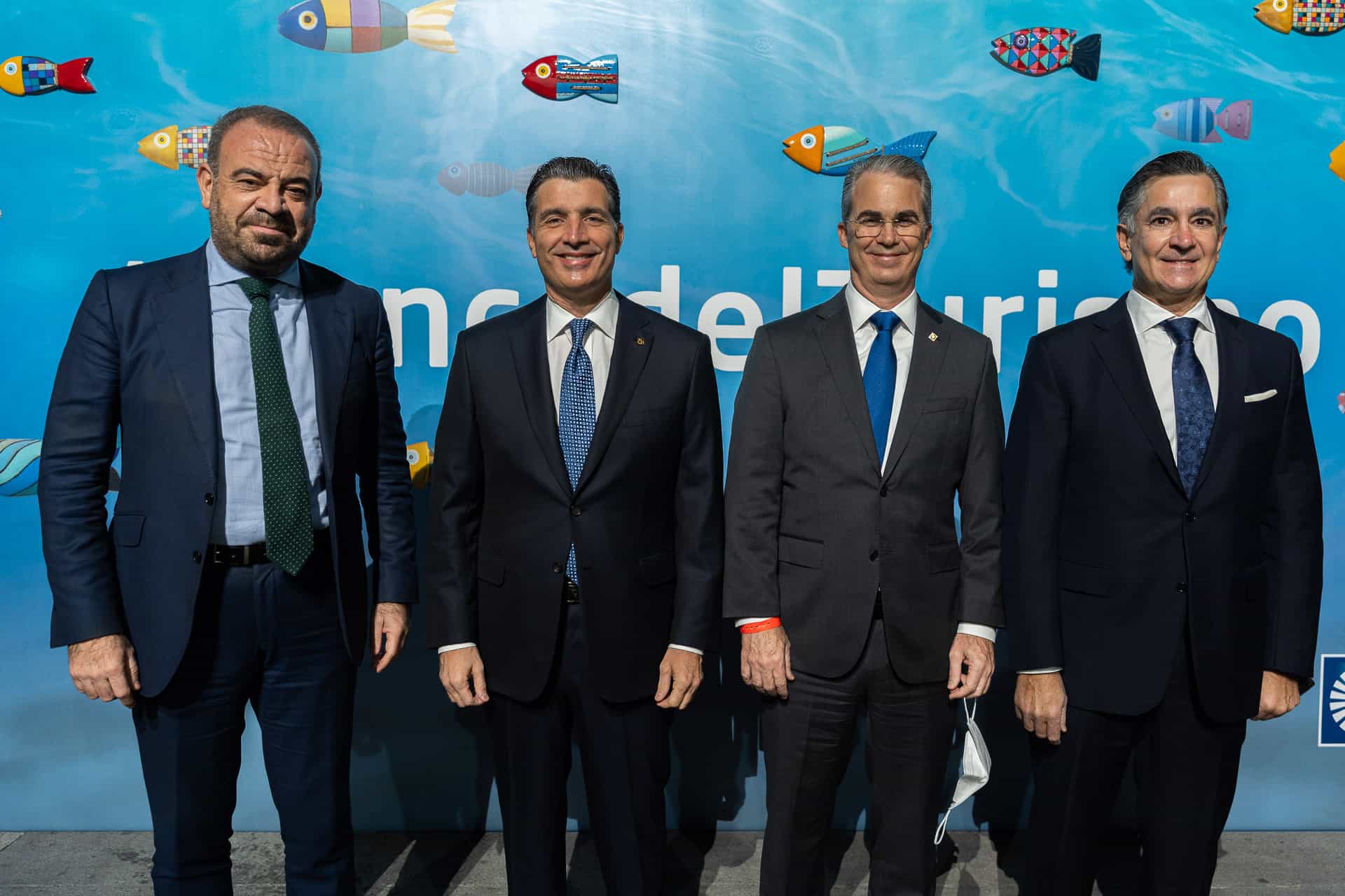 Gabriel Escarrer, Christopher Paniagua, René Grullón Finet y Carlos Martí.