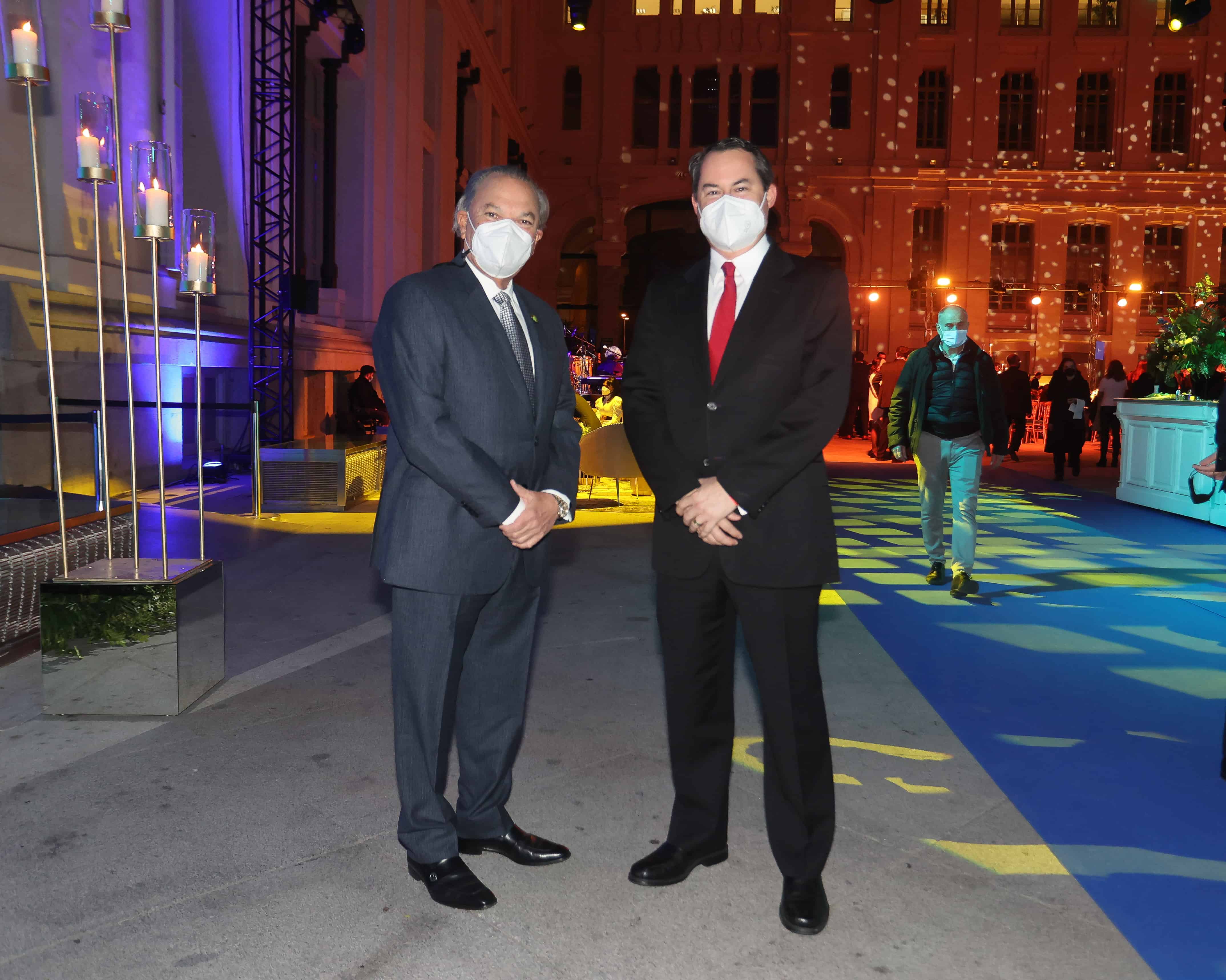Frank Rainieri y Fred Oscar Imbert.