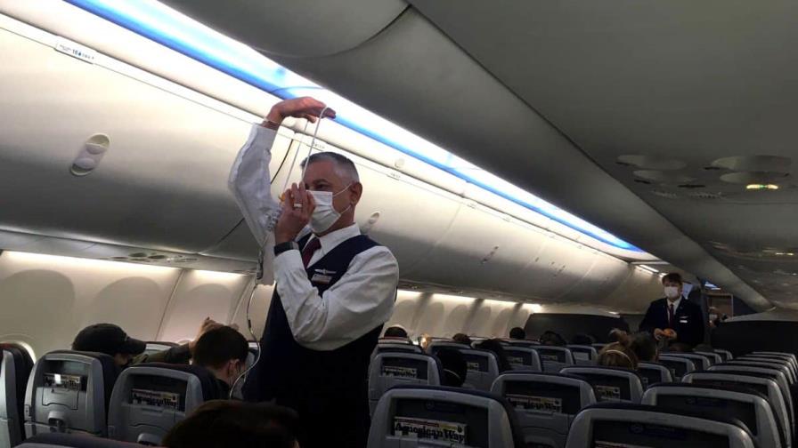 Vuelo Miami-Londres da media vuelta por pasajera que se negó a usar mascarilla