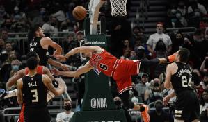 Los Bulls pierden a Caruso por fractura de mu&ntilde;eca