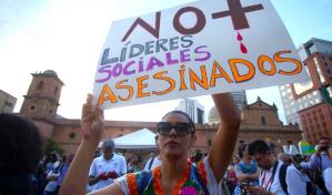 Colombia inicia año electoral con 9 asesinatos de líderes sociales y masacres