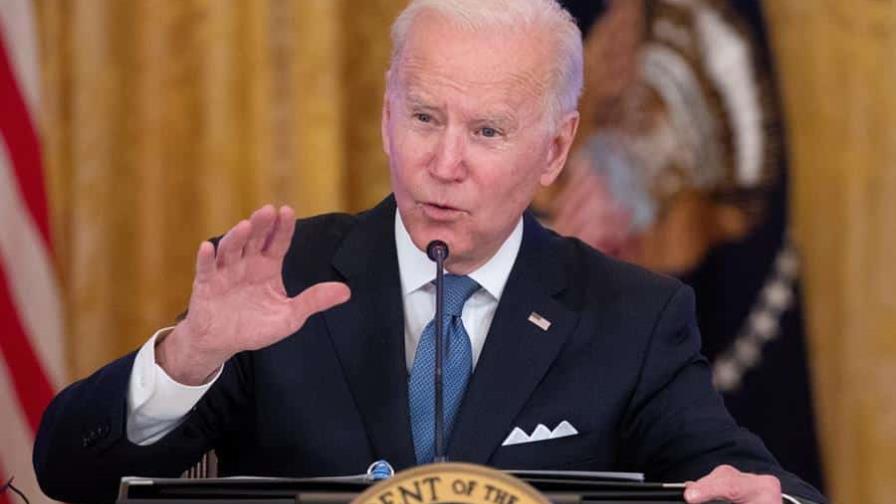 Biden dice que hay total unanimidad con Europa ante la crisis Ucrania Biden dice que hay total unanimidad con Europa ante la crisis Ucrania