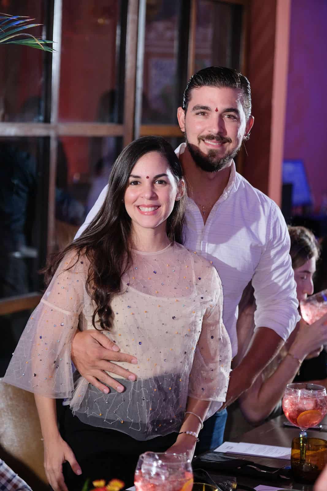 Melissa Garrido y Tancredo Aybar.