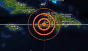 Se registra temblor de 5.5 grados en Haití